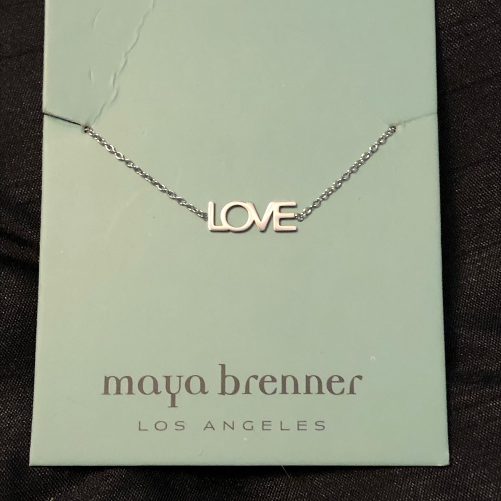 Maya Brenner “love” bracelet
